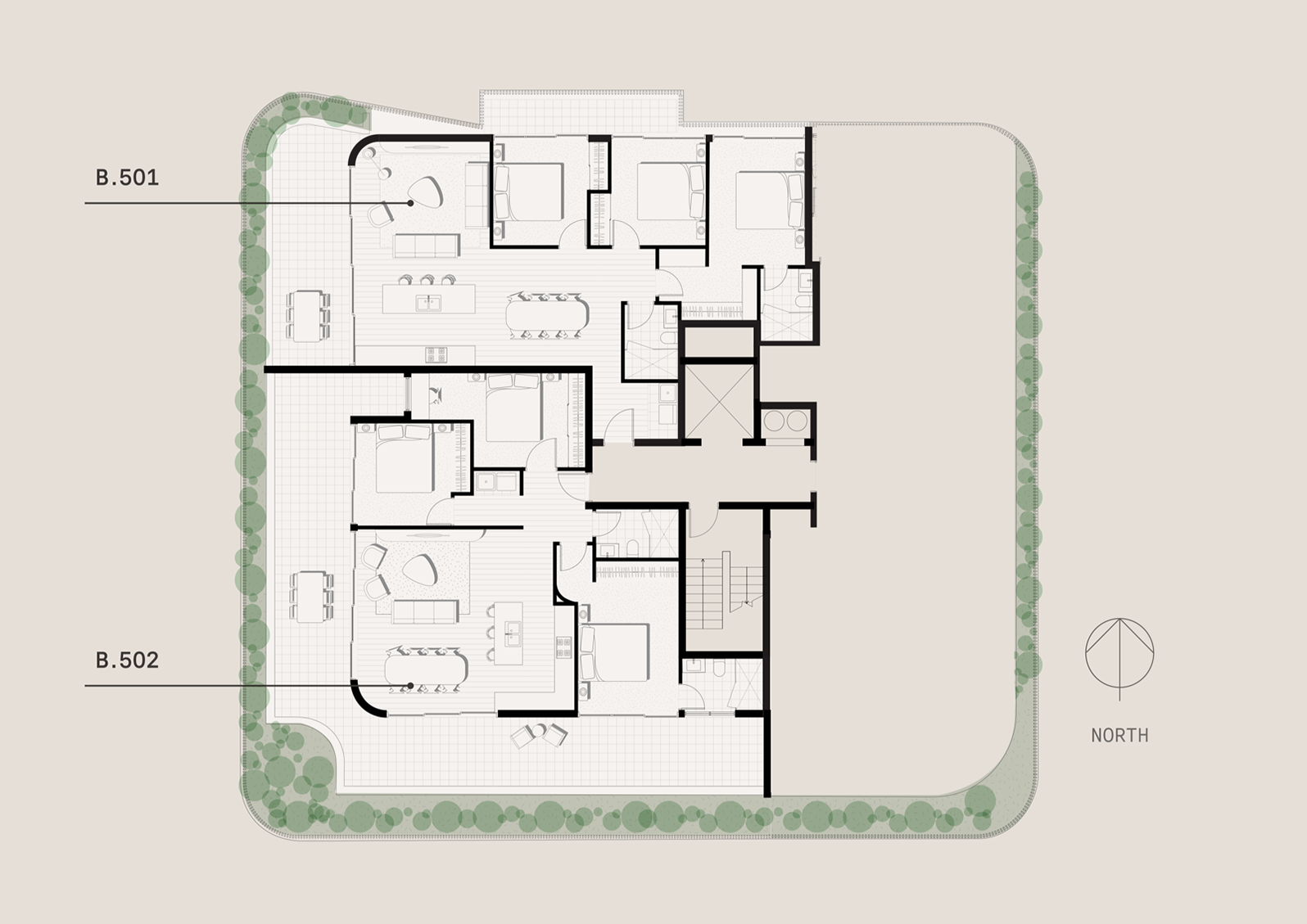 Solis Luxury Residences Penthouse Floorplan Building B